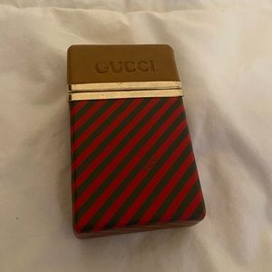 Rare Vintage Gucci Accessory Collection Cigarette Box